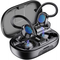 Wireless Earbud, Sport Bluetooth 5.1 Headphones Wireless Earphones in Ear Noise Cancelling Bluetooth Earbud with Mic, IP7 Waterproof 48H Deep Bass Sports Earhooks Headset for Running Gym[2021 New] 